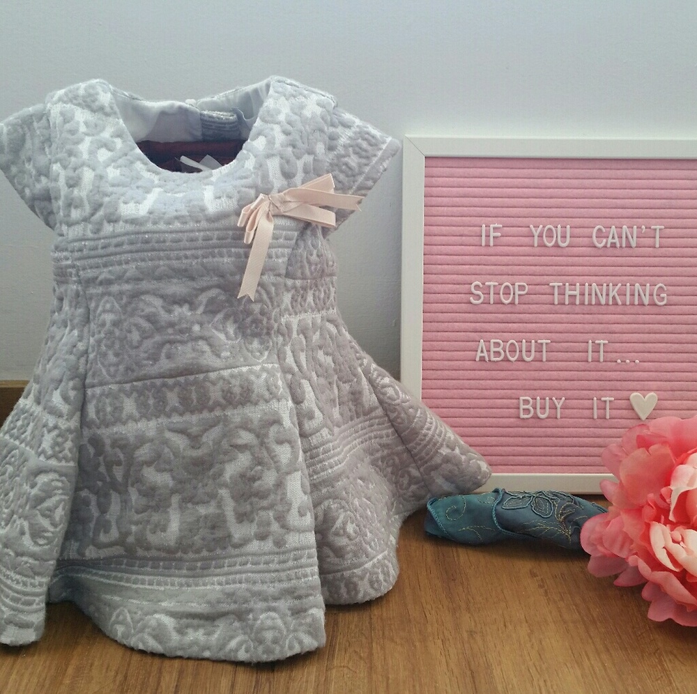 Soft grey dress by Camilla Sz 24mo